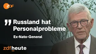 Sieg für Ukraine nur Wunschdenken, Herr Ramms? Ex-Nato-General im Interview | ZDFheute live