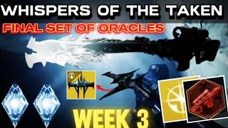 Destiny 2: The Whisper's of The Taken lll NEW EXOTIC SHIP! | (Final Set of Oracles!) | Full Guide |