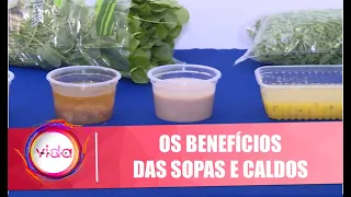 Descubra os benefícios das sopas e caldos com nutricionista Fatima Miquelim - Vida Melhor - 31/08/20
