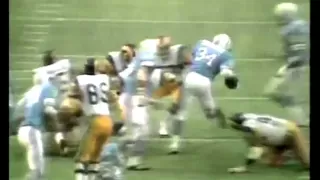 Houston Oilers - Earl Campbell runs over Rams (Original Commentary)