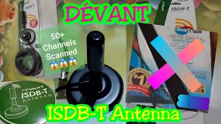 BEST HD DIGITAL INDOOR ANTENNA? It is DÉVANT ISDB-T ANTENNA - Installation, Testing & Review