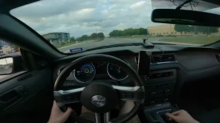 POV! HARD PULLS! Almost DESTROYING my CLUTCH in my 2014 Mustang GT!