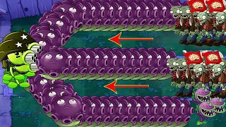 Plants VS Zombies Team  Gatling Pea vs Tall-nut Challenge & Power up #101