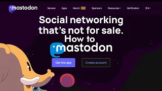 How to Mastodon