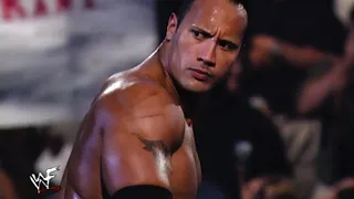 The Rock vs Kane Part 1 - RAW IS WAR