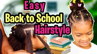 kids back to school natural hairstyle ft design essentials