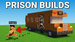 20+ PRISON Build Hacks In Minecraft!