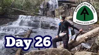 Hiking 22 Miles Past Waterfalls To My Favorite Tentsite | Appalachian Trail Thru-Hike 2023