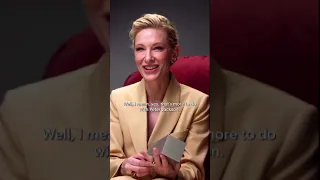 Cate Blanchett Receives “Most Watched Actress” Award From Letterboxd