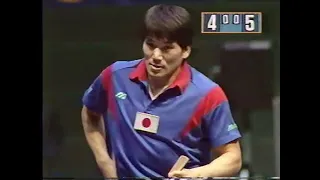 男子ワールドカップ（1990）その②準々決勝　アペルグレン vs 斉藤清