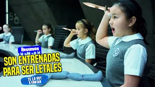 PROFESOR ENTRENA A SUS ALUMNAS DE 3 AÑ0S PARA SER ASÉS1NAS | RESUMEN