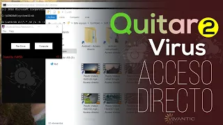 2 Formas: Eliminar Virus acceso directo en memoria USB y PC | 2021