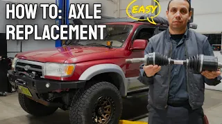 3rd Gen 4Runner CV Axle Replacement: How To Do It Yourself