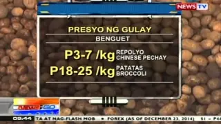 NTG: Sobra-sobrang supply ng gulay, problema ng mga magsasaka sa Benguet