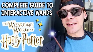 The Complete Guide to Interactive Wands in the Wizarding World | Universal Hollywood