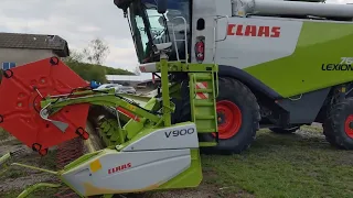 Claаs Lexion 760.  Доставка комбайна з Німеччини.