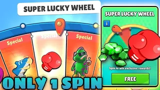 How To Get Special Emotes In Free Wheel Only 1 Spin || Stumble Guys Free Special Emotes