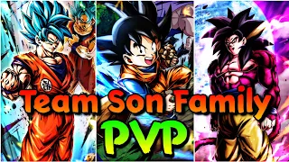 TEAM SON FAMILY | PVP | Rating Match | Dragon Ball Legends | Yes Gaming YT