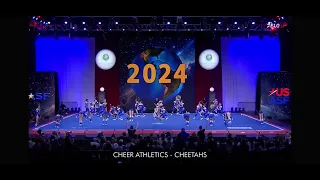 Cheer Athletics Cheetahs Semis Cheer Worlds 2024