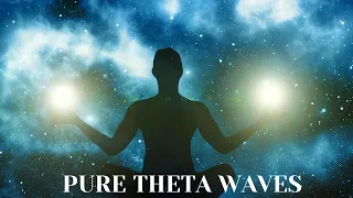 ᴴᴰ PURE THETA WAVES: Deep Meditation • Sleep • Rise Intuition • Improve Memory
