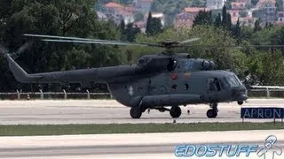 Mil Mi-8 MTV-1 - Lithuanian Air Force - Takeoff from Split airport SPU/LDSP