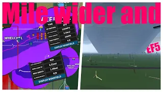 Hazelton EF5 and mile wide tornado (200 subscribers special) | Twisted ROBLOX