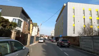 🇷🇴Cluj-Napoca, Romania. Cart Zorilor. Str Viilor, Str Louis Pasteur, Strada Ciresilor. Cluj 4K.