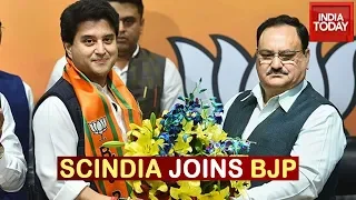 Jyotiraditya Scindia Joins BJP, Attacks Congress