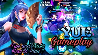 New Titan Yue Gameplay | With tips and Tricks | Clash of Titans | CoT English Voice-over