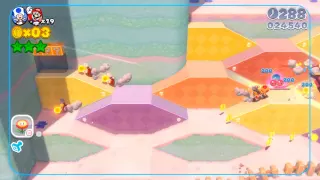 Super Mario 3D World - Double Cherry Pass (2P)