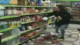 Woman goes on rampage at New Jersey store