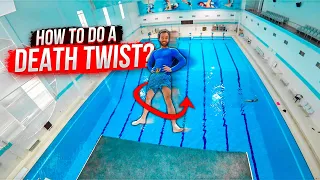 How to do a DEATH TWIST | Diving døds in the swimming pool