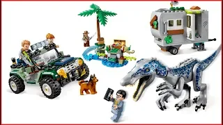 LEGO JURASSIC WORLD 75935 Baryonyx Face Off The Treasure Hunt Construction Toy - UNBOXING