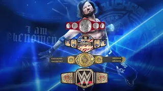 All A.J STYLES Championship Wins In WWE ( 2016 - 2021 )