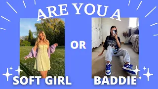 ✨Are you a SOFT GIRL or a BADDIE?✨ [AESTHETIC 2022] | Sunny Quiz