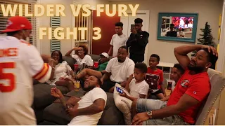 WILDER VS FURY  FIGHT 3 REACTION