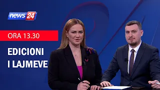 8 mars 2024 Edicioni i Lajmeve ne News24 ne studio Ola Bruko dhe Klevin Muka (Ora 13.30)