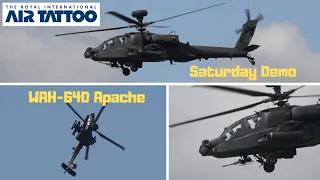 WAH-64A Apache Saturday Demo .. RIAT 2019 (4K)