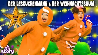 Der Lebkuchenmann und Der Weihnachtsbaum | Gute nacht geschichte Deutsch | A Story German