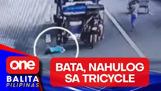 Isang taong gulang na bata, nahulog sa tricycle