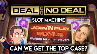 DEAL or NO DEAL! Slot Machine! With Stop and Step!! Join and Play BONUSES! Can I pick the best Case?