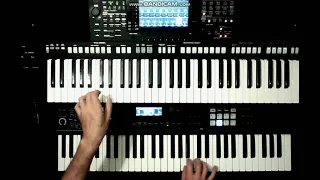 John Travolta And Olivia Newton John - You're The One That I Want cover instrumental keyboard