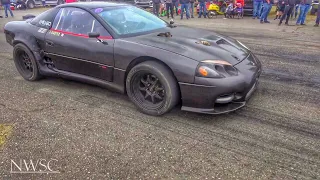 The VR4 is BACK!!!   800hp 3000GT VR4 VS CAN AM