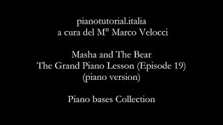 MASHA AND THE BEAR [The Grand Piano Lesson (Episode 19) (piano version)]