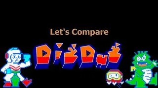 Let's Compare ( Dig Dug ) REMAKE