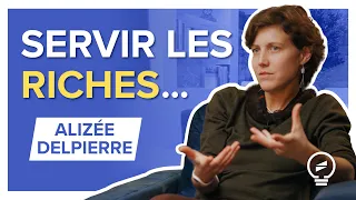 AU SERVICE DES RICHES : ENQUÊTE SUR LES DOMESTIQUES, ENTRE POUVOIR ET SERVITUDE - Alizée Delpierre