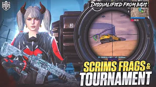 DISQUALIFIED FROM BGIS 🪦 1v3 BLIND // TOURNAMENTS & SCRIMS HIGHLIGHT 🗑️