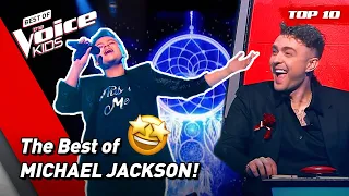 The BEST of the King of Pop MICHAEL JACKSON in The Voice Kids! 🤩| Top 10