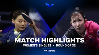 Choi Hyojoo vs Hayata Hina | WTT Star Contender Doha 2021 | WS |  R16