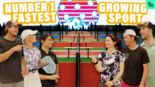 Disc Golf pros battle it out on the Pickleball court! | Jomez